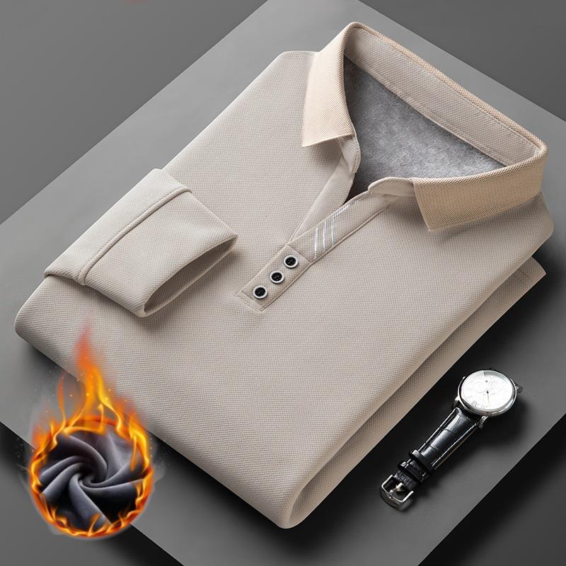 Зимние мужские бархатные футболки с длинным рукавом, рубашки поло для взрослых, официальная деловая одежда, топы, блузки, майки для мужчин M хаки
Зимние мужские бархатные футболки с длинным рукавом, рубашки поло для взрослых, официальная деловая одежда, топы, блузки, майки для мужчин M хаки