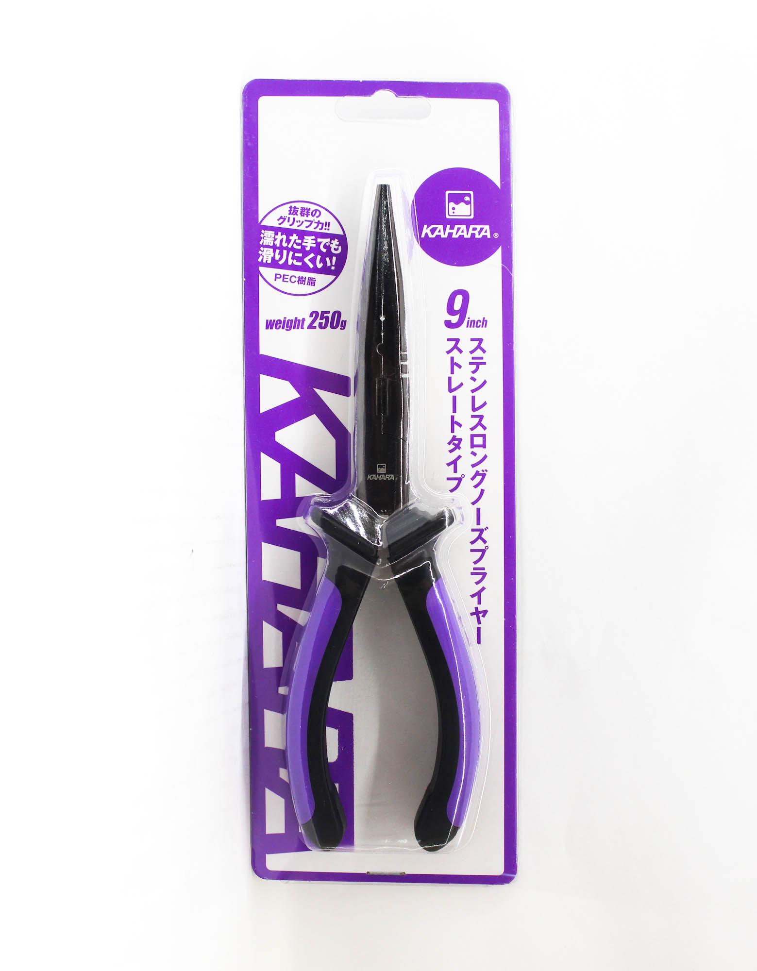 Kahara Pliers Stainless Needle Nose Straight Jaws 9 Inch (3370)
Kahara Pliers Stainless Needle Nose Straight Jaws 9 Inch (3370)