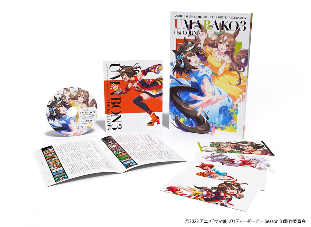 1st corner Anime Musume Pretty Derby Season for purchasing all illustrated storage box for all record photo postcard Umabako 3 Uma 3 Trainer s
1st corner Anime Musume Pretty Derby Season for purchasing all illustrated storage box for all record photo postcard Umabako 3 Uma 3 Trainer s