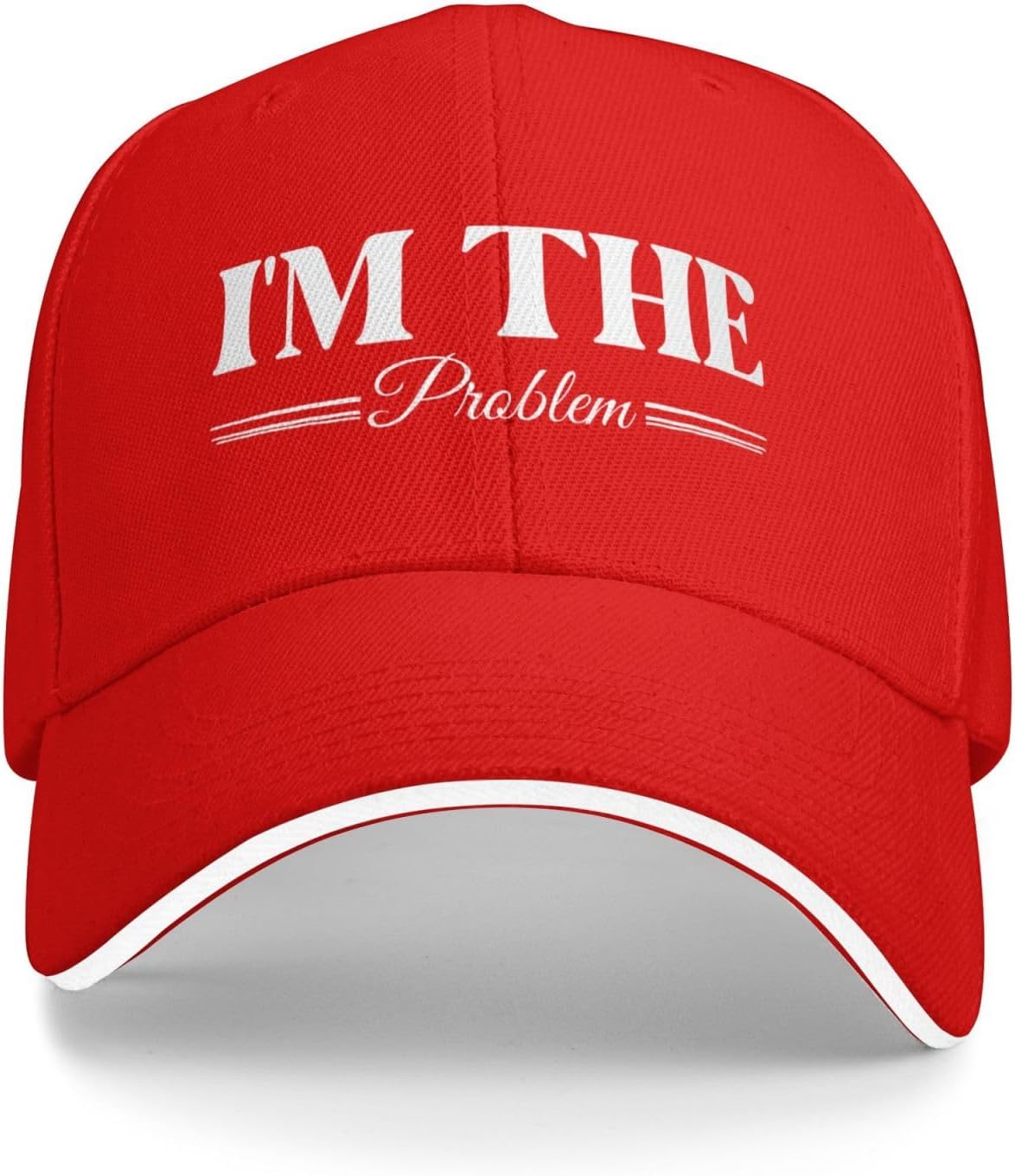 Im The Problem Slogan Baseball Cap Polyester Unisex Adult Adjustable Outdoor Sport Cap One Size
Im The Problem Slogan Baseball Cap Polyester Unisex Adult Adjustable Outdoor Sport Cap One Size