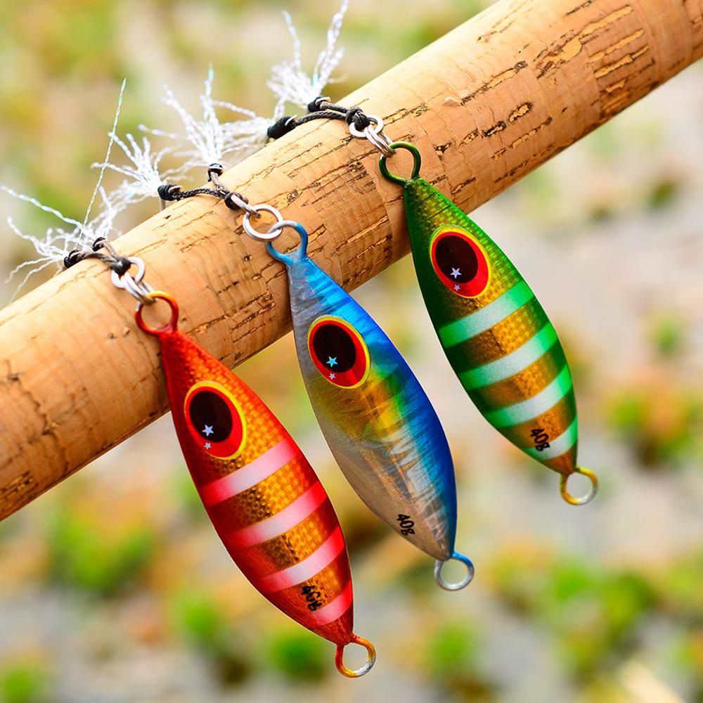 Colorful 10g 20g 30g Minnow Lead Casting Jig Bait Spinning Baits Feather Metal Fishing Lures
Colorful 10g 20g 30g Minnow Lead Casting Jig Bait Spinning Baits Feather Metal Fishing Lures