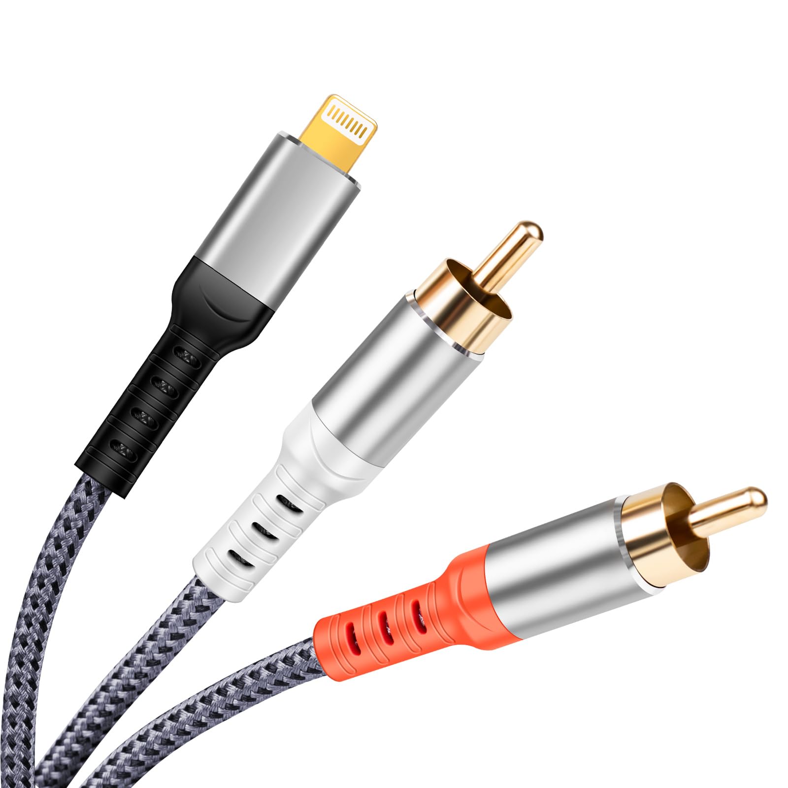 Conversion Cable Conversion Y Split Stereo Audio Cable iPhone Lightning RCA Conversion Audio Compatible with iPhone 14 13 12 11 XS XR X 8 7 iPad Power
Conversion Cable Conversion Y Split Stereo Audio Cable iPhone Lightning RCA Conversion Audio Compatible with iPhone 14 13 12 11 XS XR X 8 7 iPad Power