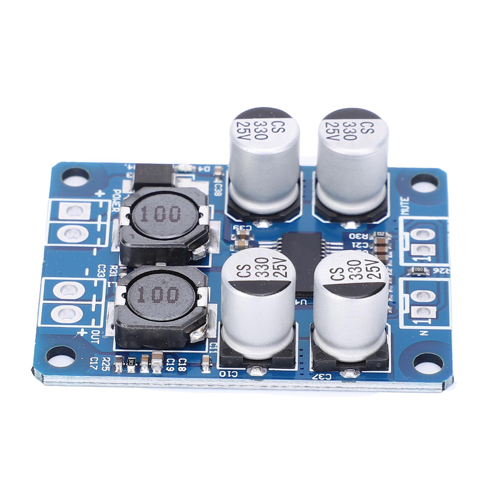 Power Amplifier Board Module 60W Mono Digital Audio Electronic Component TPA3118 8~24VDC
Power Amplifier Board Module 60W Mono Digital Audio Electronic Component TPA3118 8~24VDC