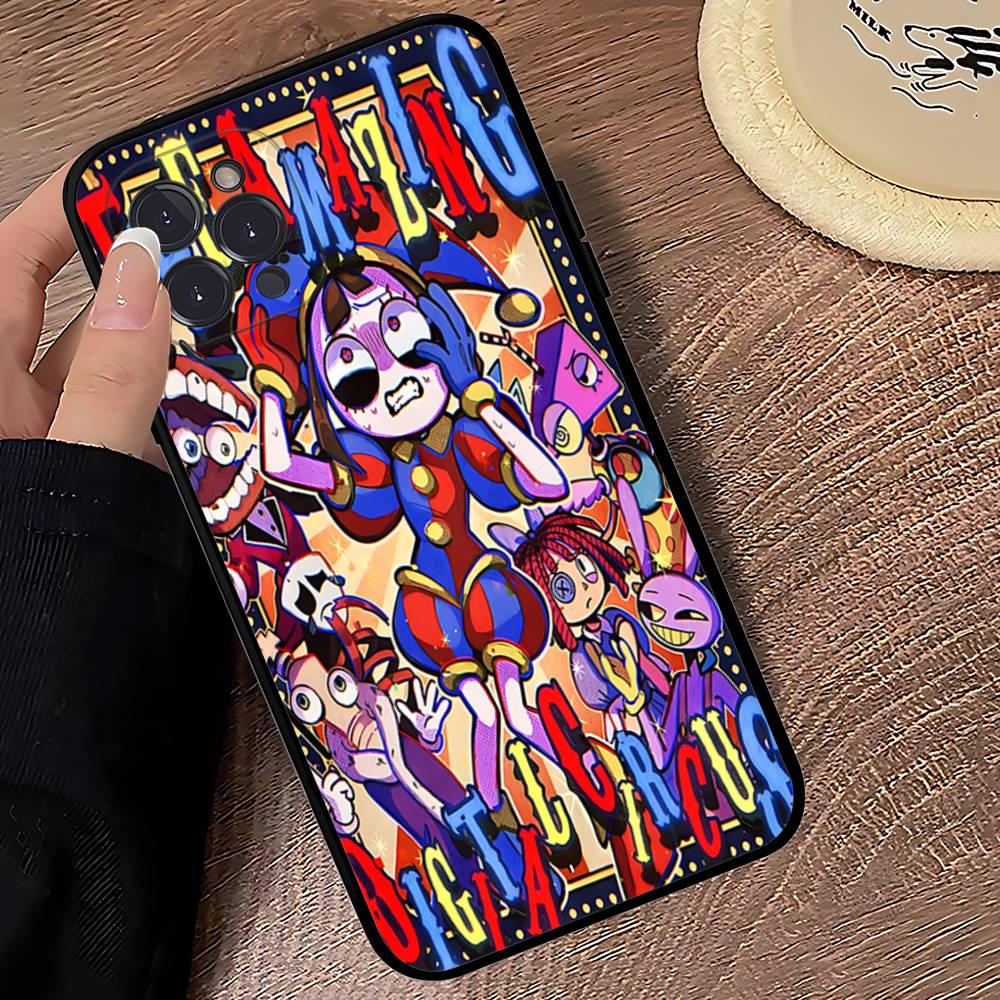 Funny A-Amazing D-Digital C-Circus Phone Case For IPhone 17 16 15 14 13 12 11 Pro Max Plus Mini Silicone Black Cover iPhone 12pro max
Funny A-Amazing D-Digital C-Circus Phone Case For IPhone 17 16 15 14 13 12 11 Pro Max Plus Mini Silicone Black Cover iPhone 12pro max