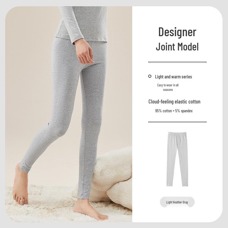 Женские утягивающие хлопковые брюки-леггинсы с лайкрой средней посадки для весны и осени - Тонкое, эластичное и теплое нижнее белье L
Женские утягивающие хлопковые брюки-леггинсы с лайкрой средней посадки для весны и осени - Тонкое, эластичное и теплое нижнее белье L