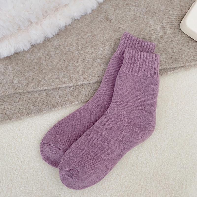 Women s Winter Plush Cashmere-Style White Socks - Cozy, Thick, and Versatile Warm Sleep Socks One Size фиолетовый
Women s Winter Plush Cashmere-Style White Socks - Cozy, Thick, and Versatile Warm Sleep Socks One Size фиолетовый