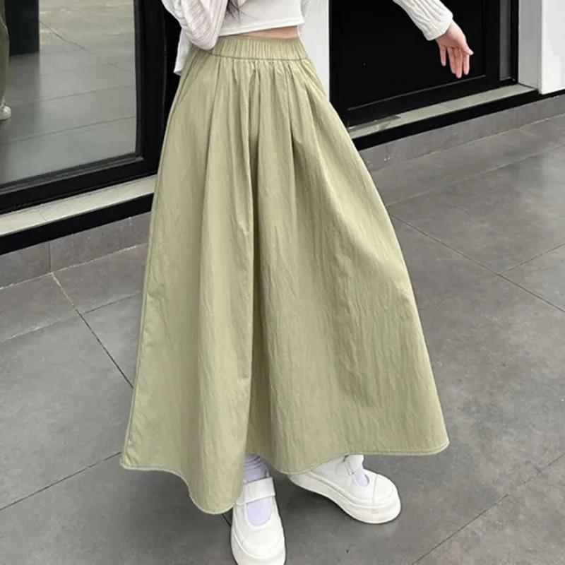 Summer Women Fashion Colorful Long Skirts Girls Versatile Comfortable Elastic Dress Female Concise Leisure Vacation Skirts XS світло-зелений колір
Summer Women Fashion Colorful Long Skirts Girls Versatile Comfortable Elastic Dress Female Concise Leisure Vacation Skirts XS світло-зелений колір