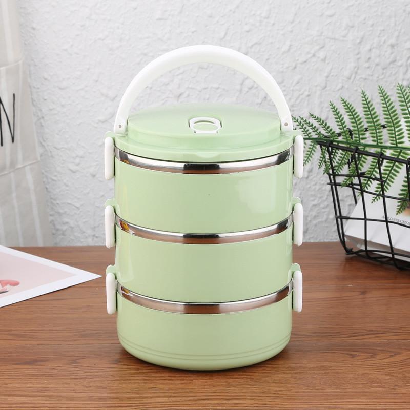 Стальной Контейнер для Бенто из Нержавеющей Стали Большой Вместимости для Взрослых Подарочные Принадлежности Кухня Green Three Layers
Стальной Контейнер для Бенто из Нержавеющей Стали Большой Вместимости для Взрослых Подарочные Принадлежности Кухня Green Three Layers