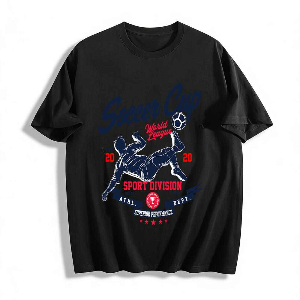 Soccer Cup World League Graphic Tee Superior Performance Soccer Jersey Pure cotton T-shirt XXS
Soccer Cup World League Graphic Tee Superior Performance Soccer Jersey Pure cotton T-shirt XXS