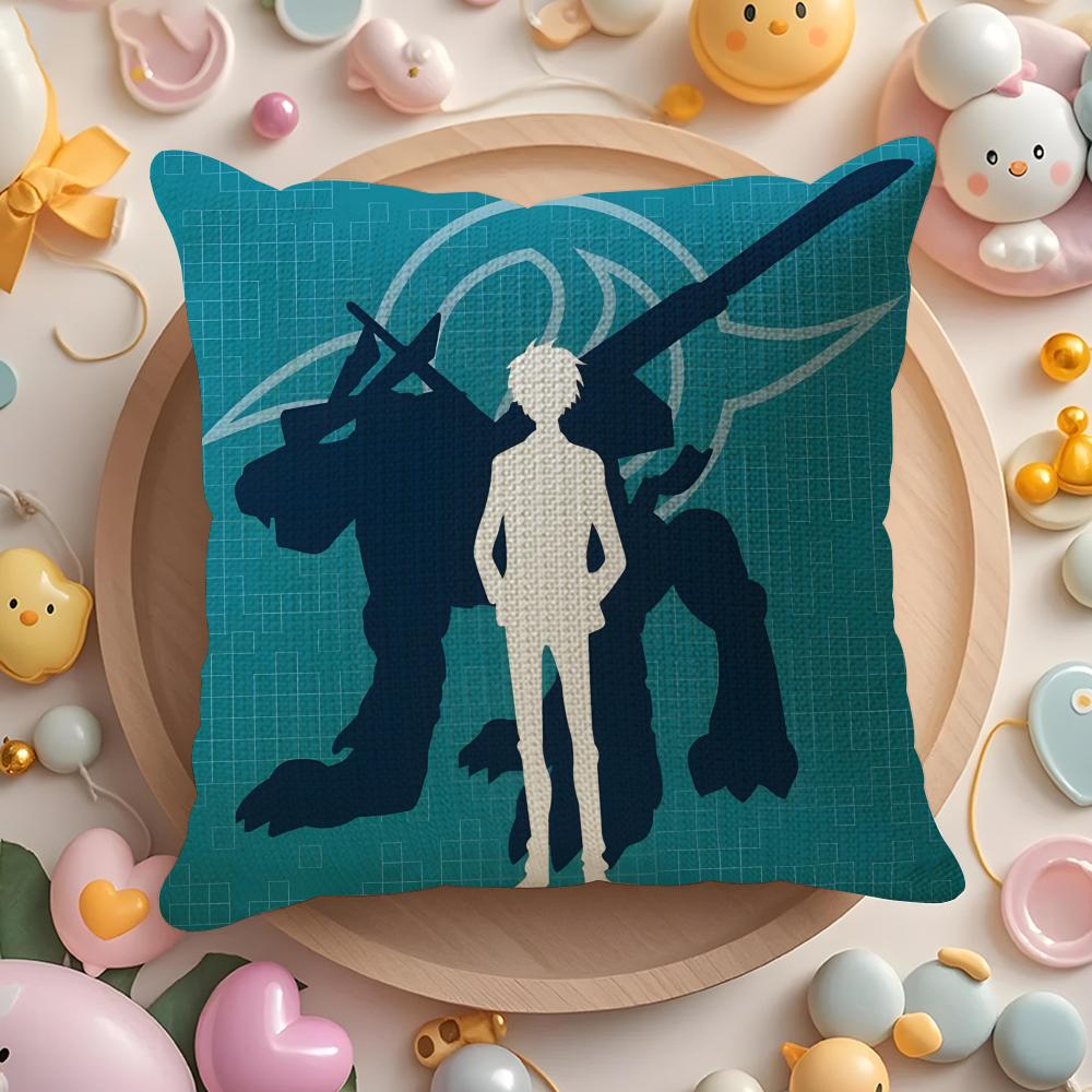 Handsome Partner D-Digimon Anime Pillow Case Pattern Printed Pillowcase for Living Room Sofa Cushion Cover & Bedroom Decor 12x12Inch
Handsome Partner D-Digimon Anime Pillow Case Pattern Printed Pillowcase for Living Room Sofa Cushion Cover & Bedroom Decor 12x12Inch