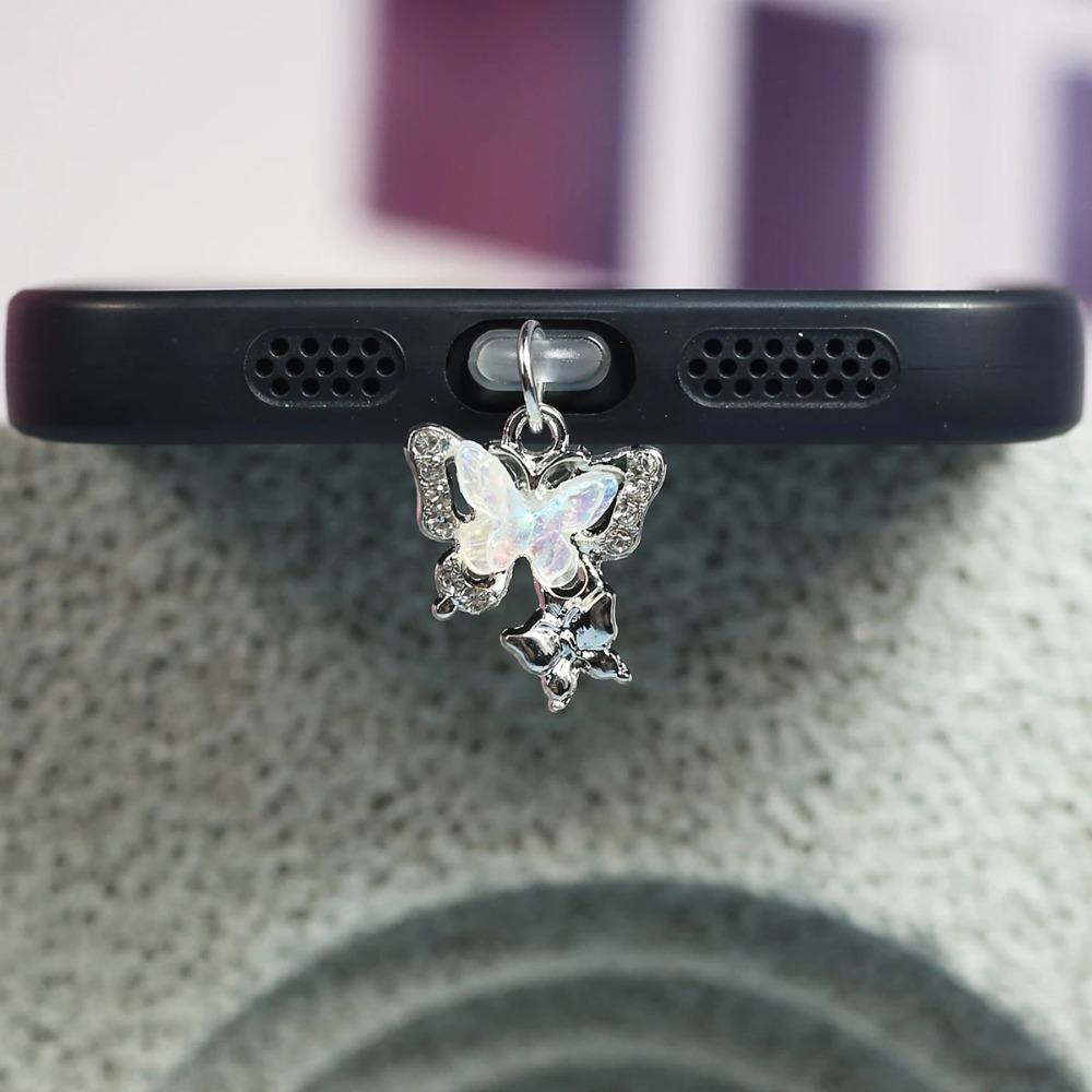 Dustproof Metal Butterfly Phone Dust Plug Anti-Dust Charm Phone Dust Plug Phone Accessories золотий
Dustproof Metal Butterfly Phone Dust Plug Anti-Dust Charm Phone Dust Plug Phone Accessories золотий