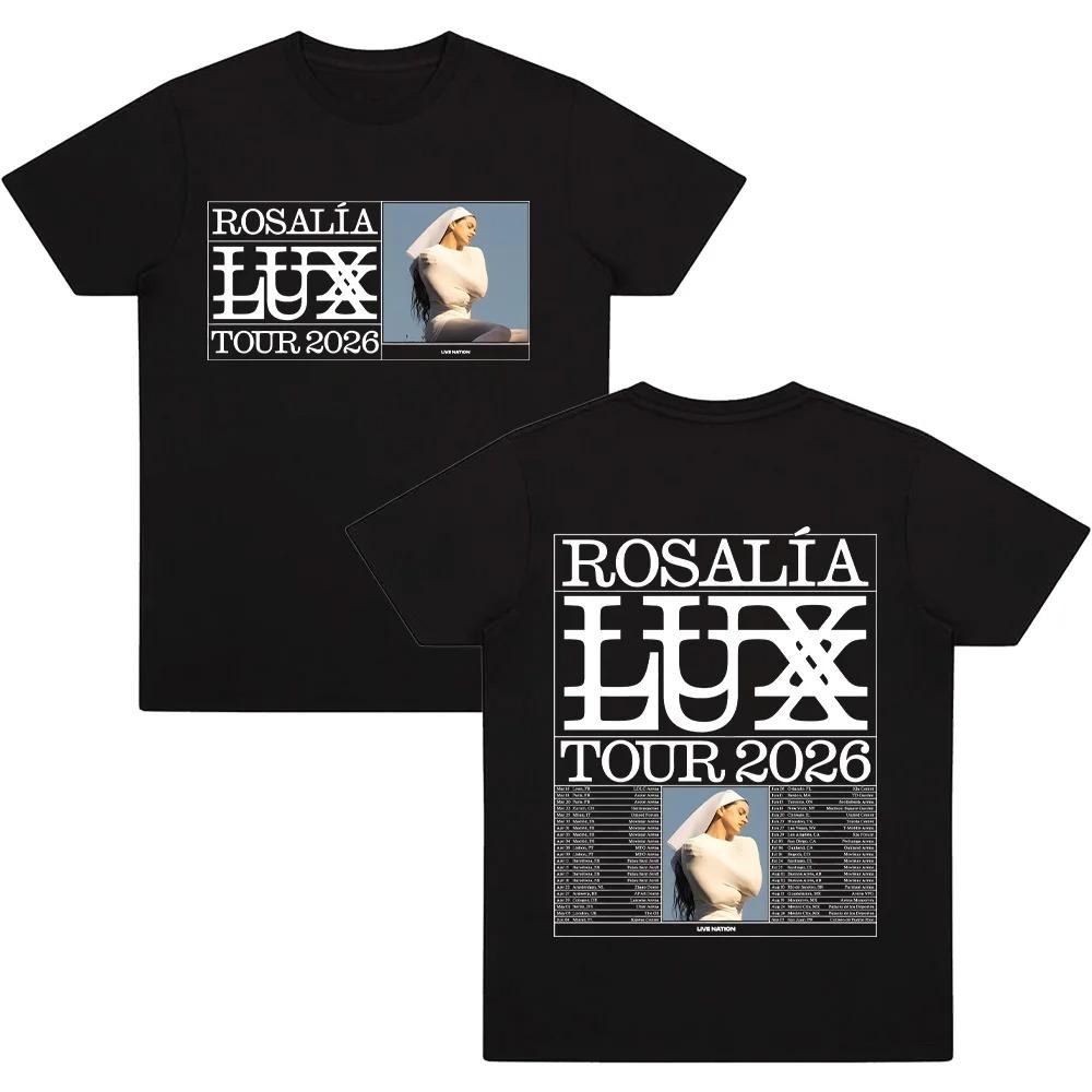 Rosalía LUX 2026 Tour Graphic Tee Unisex Stylish Short Sleeve 100 Cotton HighQuality Casual Crewneck Street Style Tshirts S
Rosalía LUX 2026 Tour Graphic Tee Unisex Stylish Short Sleeve 100 Cotton HighQuality Casual Crewneck Street Style Tshirts S