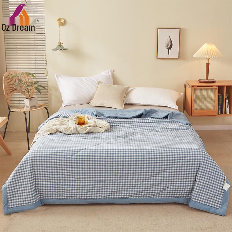 Aosmeng 100% Cotton Washable Lightweight Quilt
Aosmeng 100% Cotton Washable Lightweight Quilt