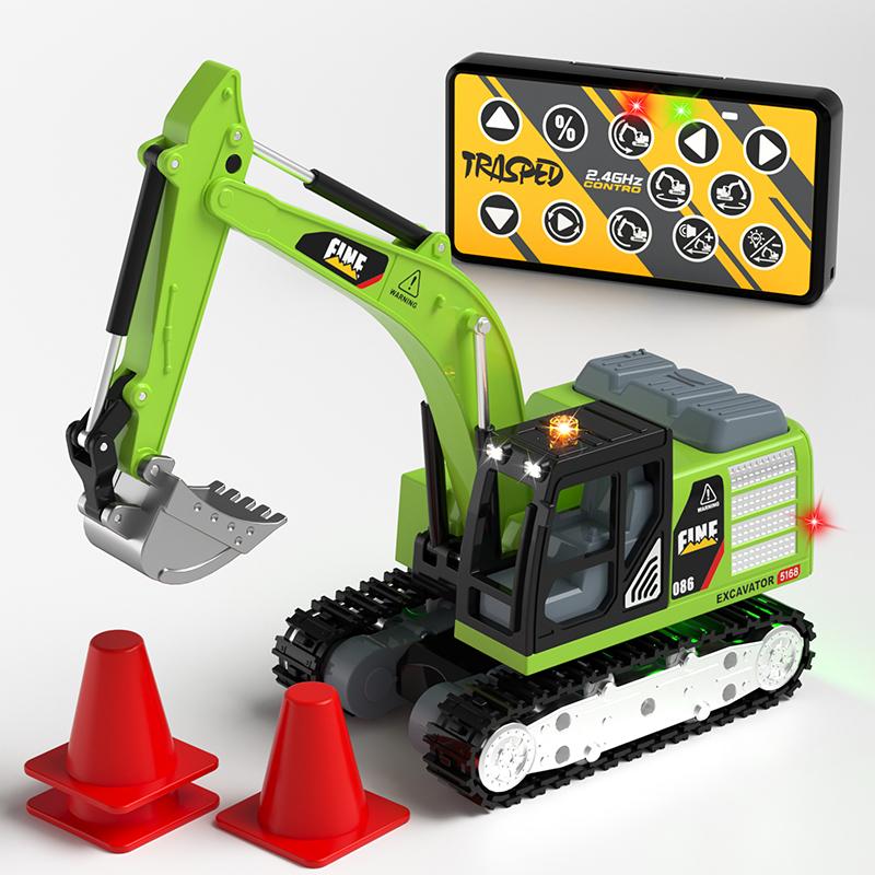 New Hg4-301 Rc Truck Electric Remote Control Excavator Simulation Alloy Engineering Vehicle Toy Car Bulldozer Model Toy Gifts
New Hg4-301 Rc Truck Electric Remote Control Excavator Simulation Alloy Engineering Vehicle Toy Car Bulldozer Model Toy Gifts