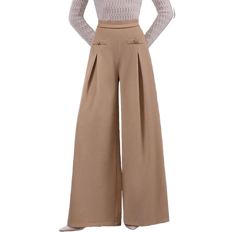 European High Waist Casual Wide-Leg Pants for Women - Elegant and Stylish XL хакі
European High Waist Casual Wide-Leg Pants for Women - Elegant and Stylish XL хакі