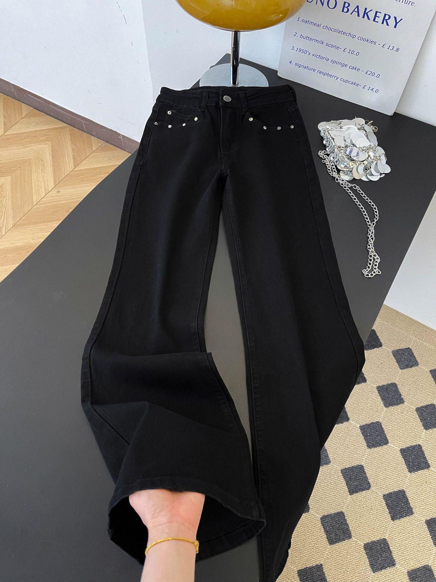 American High Street Micro-flare Bell Bottom Jeans - Women s Relaxed Fit, Floor-length, 2026 Spring Collection Large
American High Street Micro-flare Bell Bottom Jeans - Women s Relaxed Fit, Floor-length, 2026 Spring Collection Large