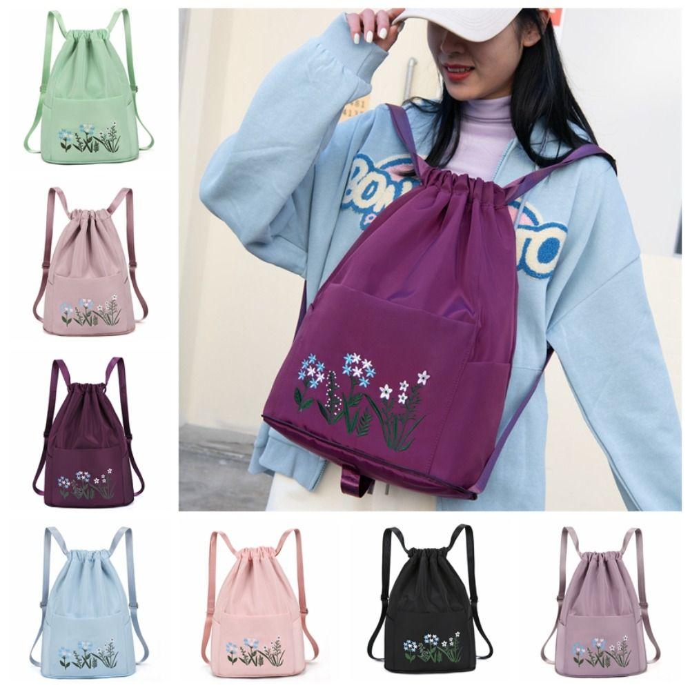 Складной баскетбольный рюкзак Oxford Embroidery Flower Backpack Милая спортивная сумка для походов темно-фиолетового
Складной баскетбольный рюкзак Oxford Embroidery Flower Backpack Милая спортивная сумка для походов темно-фиолетового