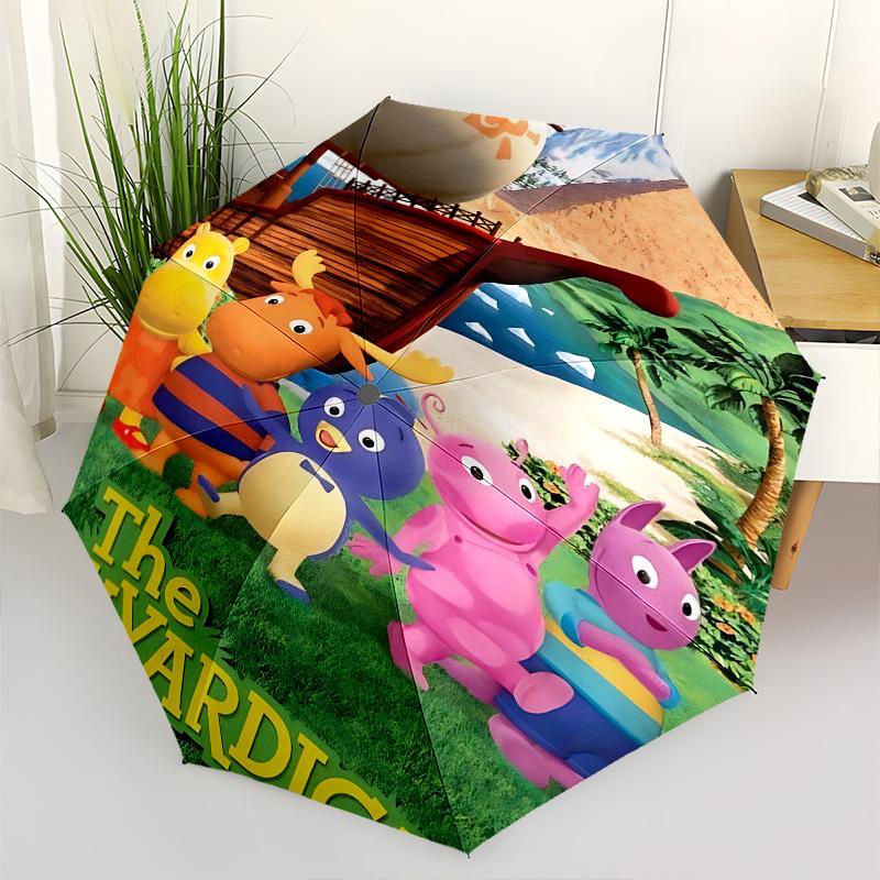 Backyardigans, AdventureThemed Automatic Opening and Closing Umbrella 8 Ribs, Suitable for Leisure and Going Out, Outdoor Accessory, Gothi
Backyardigans, AdventureThemed Automatic Opening and Closing Umbrella 8 Ribs, Suitable for Leisure and Going Out, Outdoor Accessory, Gothi