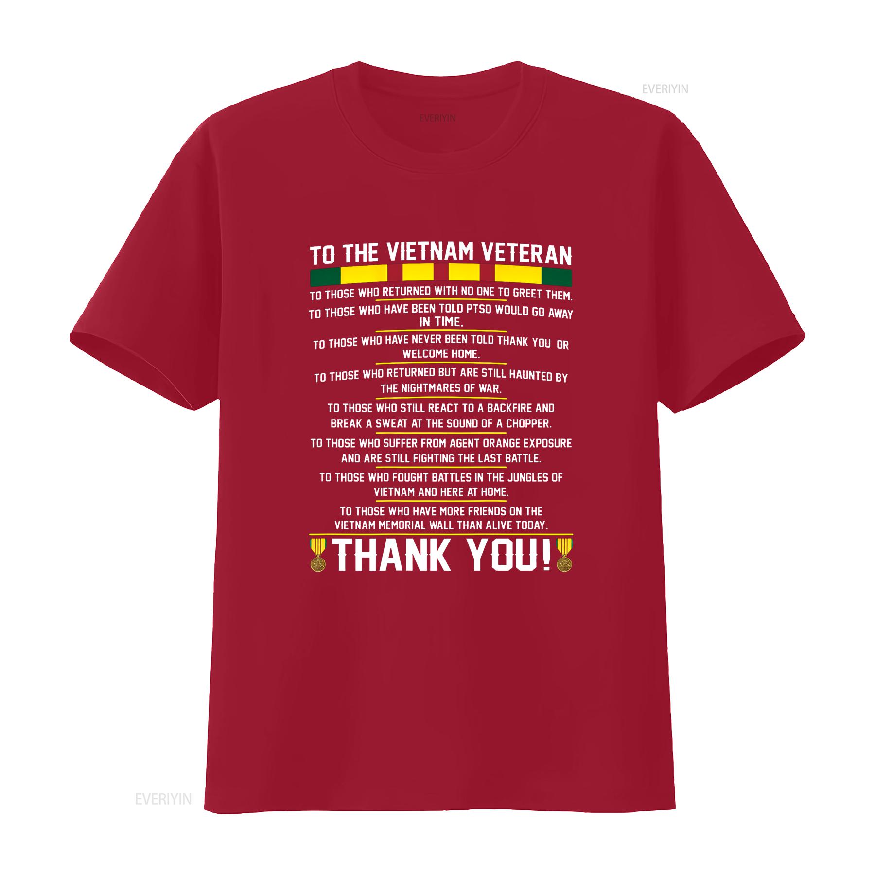 Mens Thank You To The Vietnam Veterans T Shirt vintage Washed Casual Top For Everyday Wear Slightly Comfortable Breathable S
Mens Thank You To The Vietnam Veterans T Shirt vintage Washed Casual Top For Everyday Wear Slightly Comfortable Breathable S