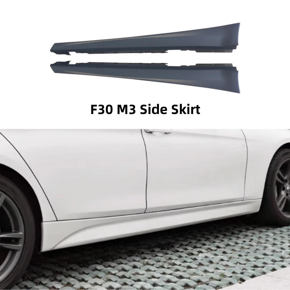 BMW 3 Series F30 Side Skirts, M3 Style, 2013-2019, LWB/SWB, Side Skirt Edges, Small Body Kit Gloss Black
BMW 3 Series F30 Side Skirts, M3 Style, 2013-2019, LWB/SWB, Side Skirt Edges, Small Body Kit Gloss Black