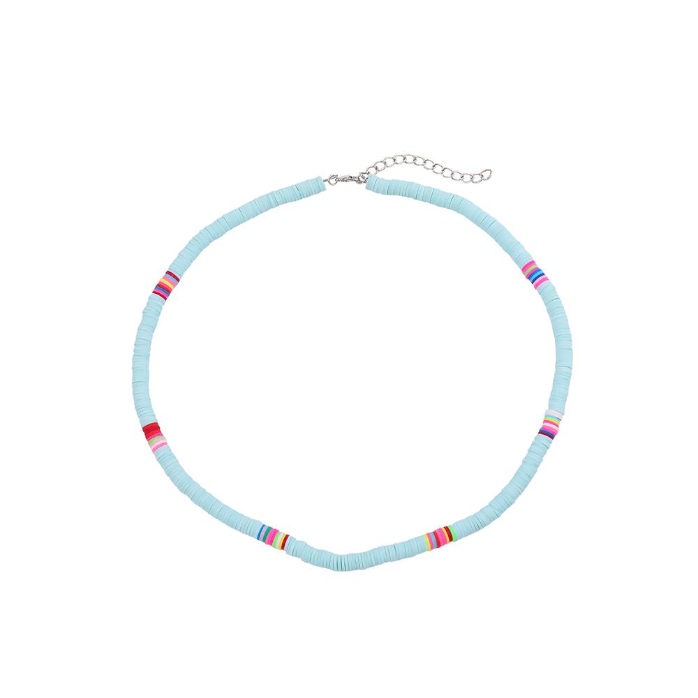 Boho Fashion Rainbow Color Polymer Clay Choker Necklace For Women Vintage Ethnic Handmade Necklace Femme Zircon Gift
Boho Fashion Rainbow Color Polymer Clay Choker Necklace For Women Vintage Ethnic Handmade Necklace Femme Zircon Gift