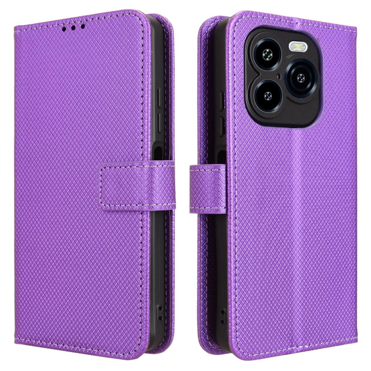 For Oukitel C65/C65 Pro Leather Wallet Case with Strap Diamond Texture Phone Cover Purple
For Oukitel C65/C65 Pro Leather Wallet Case with Strap Diamond Texture Phone Cover Purple
