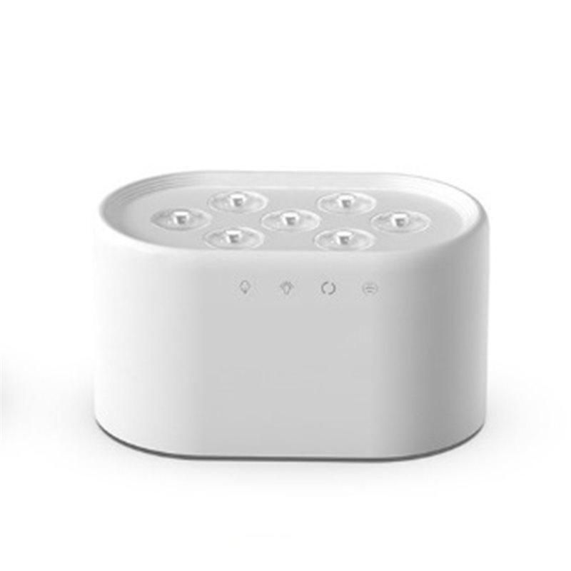 -November Flame Diffuser With Intelligent Control 7-Hole Streamer Humidifier For Desktop For Bedroom With Dynamic Lighting білий
-November Flame Diffuser With Intelligent Control 7-Hole Streamer Humidifier For Desktop For Bedroom With Dynamic Lighting білий