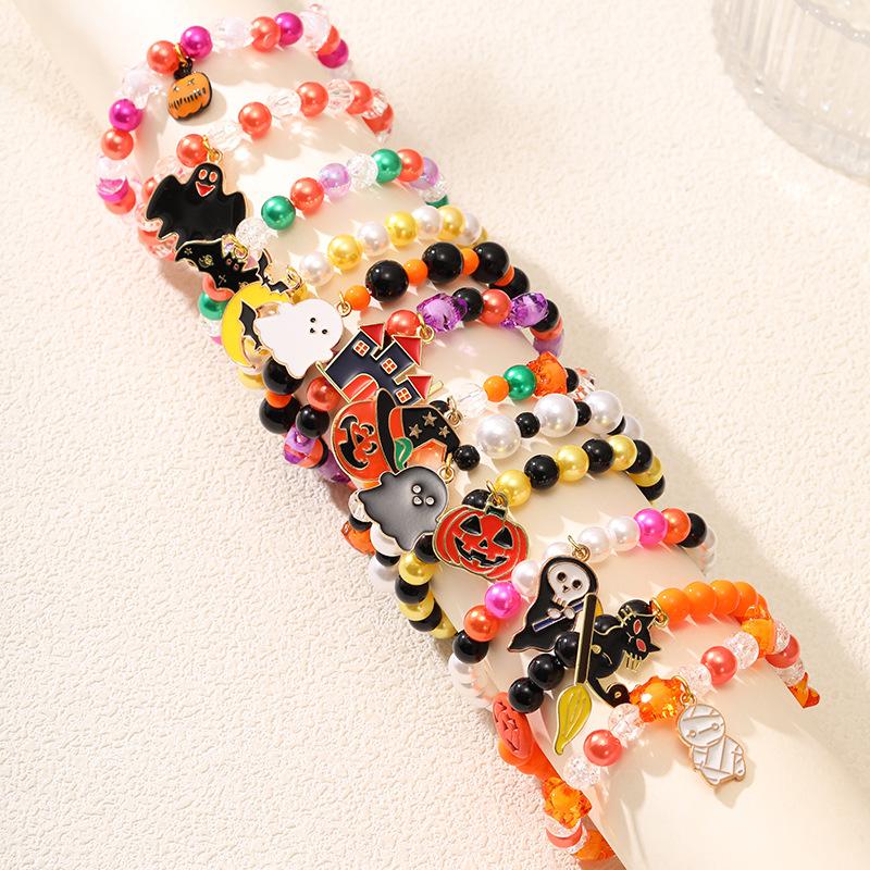 Yunjin new products are on sale, Halloween handmade beaded jewelry, pumpkin ghost festival orange bracelet.
Yunjin new products are on sale, Halloween handmade beaded jewelry, pumpkin ghost festival orange bracelet.
