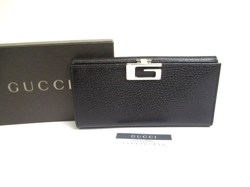 Authentic GUCCI Vintage G Clip Black Leather Long Flap Wallet Purse #a646 Refurbished
Authentic GUCCI Vintage G Clip Black Leather Long Flap Wallet Purse #a646 Refurbished