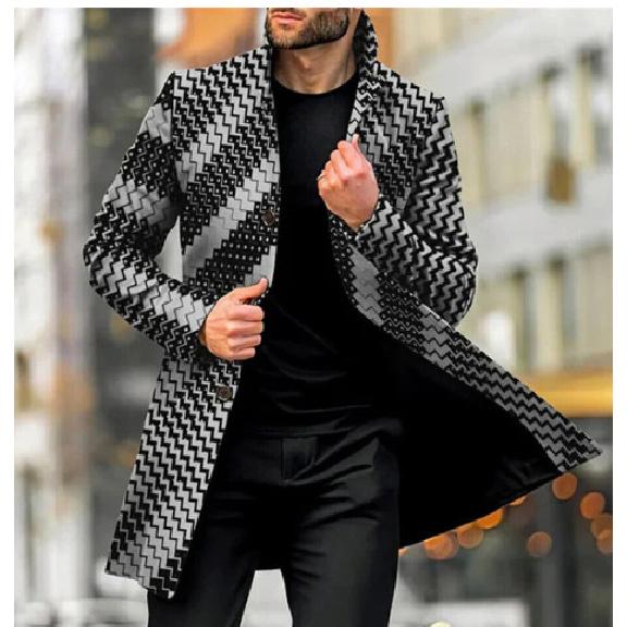 Spring New Men s Pocket Versatile Daily Retro Stand Up Collar Medium Long Woolen Coat Men s Casual Coat Men s Clothing XXXL
Spring New Men s Pocket Versatile Daily Retro Stand Up Collar Medium Long Woolen Coat Men s Casual Coat Men s Clothing XXXL