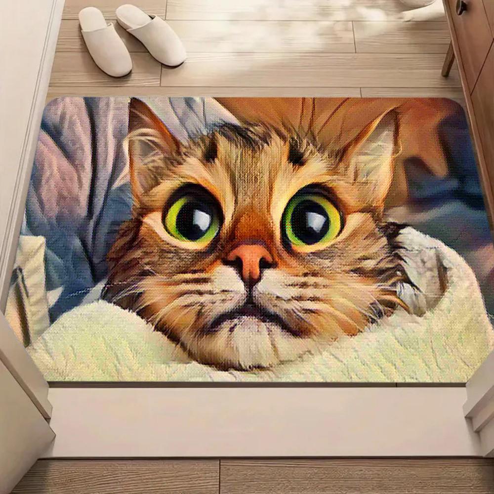 Funny Cat 3D Hole Carpet Welcome Floor Mat Cartoon Animal Rug for Home Entrance Decoration Door Mat Welcome Mat Kitchen Mat 50X80cm
Funny Cat 3D Hole Carpet Welcome Floor Mat Cartoon Animal Rug for Home Entrance Decoration Door Mat Welcome Mat Kitchen Mat 50X80cm