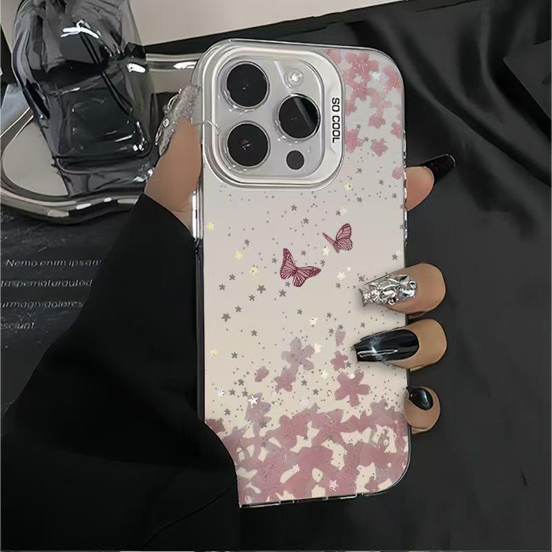 Срібні Зірки та Метелики Чохол для Телефону для iPhone 15 Pro, 16 Pro Max, 13/14, Сумісний з Трендами iPhone 17 iPhone 16 Pro Max
Срібні Зірки та Метелики Чохол для Телефону для iPhone 15 Pro, 16 Pro Max, 13/14, Сумісний з Трендами iPhone 17 iPhone 16 Pro Max
