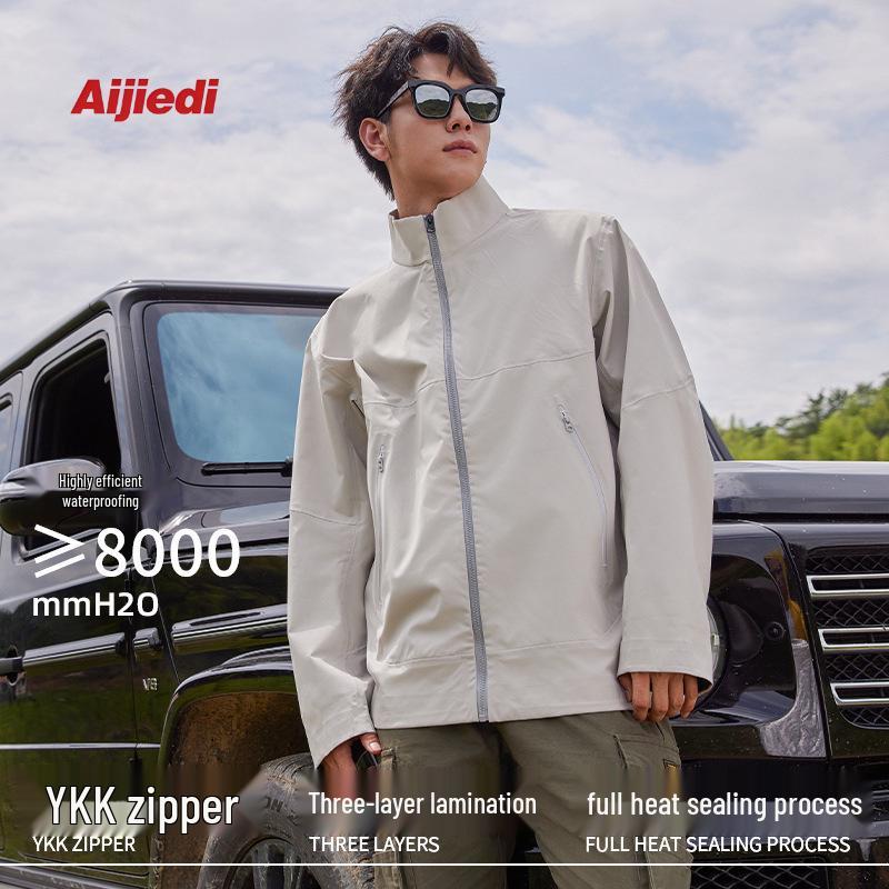 Men s & Women s Waterproof Windproof Stand-Collar Rain Jacket for Outdoor Hiking & Camping XXL
Men s & Women s Waterproof Windproof Stand-Collar Rain Jacket for Outdoor Hiking & Camping XXL