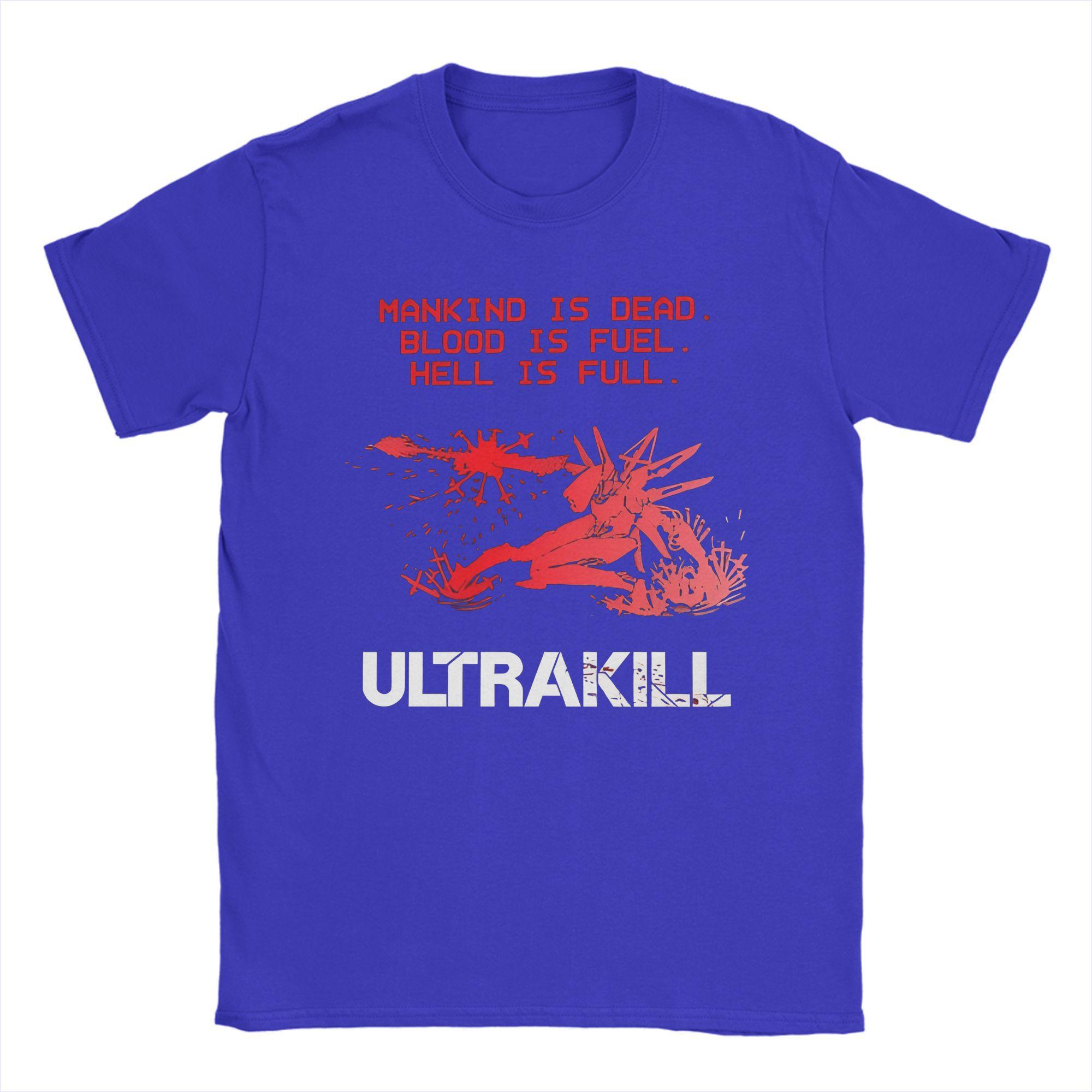 Чоловіча футболка Ultrakill Стрілялка V1 Rock Чиста бавовна мерч Гумористична футболка з коротким рукавом з круглим вирізом Подарункові футболки M
Чоловіча футболка Ultrakill Стрілялка V1 Rock Чиста бавовна мерч Гумористична футболка з коротким рукавом з круглим вирізом Подарункові футболки M