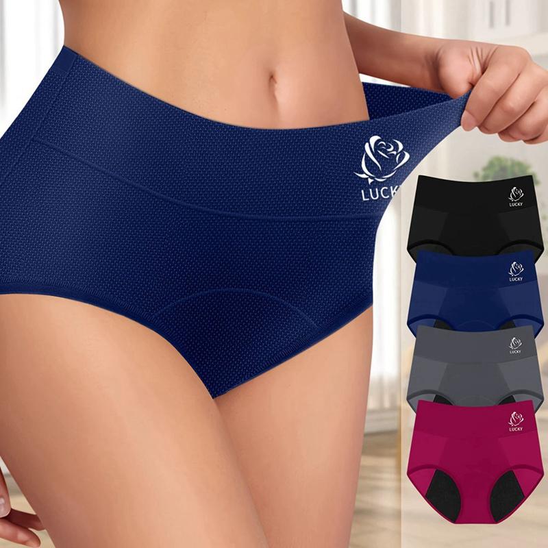 4 шт Жіноча фізіологічна білизна з високою посадкою, непротічні трусики для менструації 2XL
4 шт Жіноча фізіологічна білизна з високою посадкою, непротічні трусики для менструації 2XL