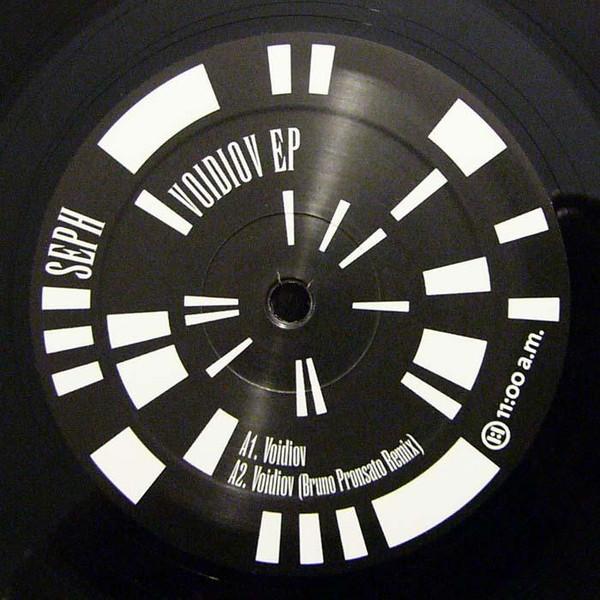 12inch Record SEPH - Voidiov EP 1100AM001 11:00 a.m. 2007 Spain Dance & Electronica Used
12inch Record SEPH - Voidiov EP 1100AM001 11:00 a.m. 2007 Spain Dance & Electronica Used