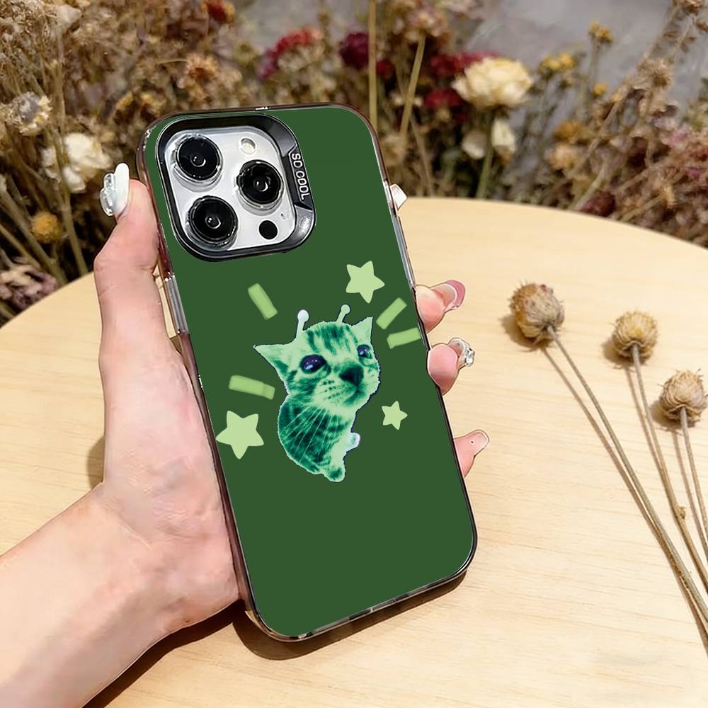 A-alien cat Phone Case For iPhone 17,16,15,14,13,12,11 Plus,Pro Max,XS,Colorful Silver Phone case Funda Cover iPhone14Pro
A-alien cat Phone Case For iPhone 17,16,15,14,13,12,11 Plus,Pro Max,XS,Colorful Silver Phone case Funda Cover iPhone14Pro