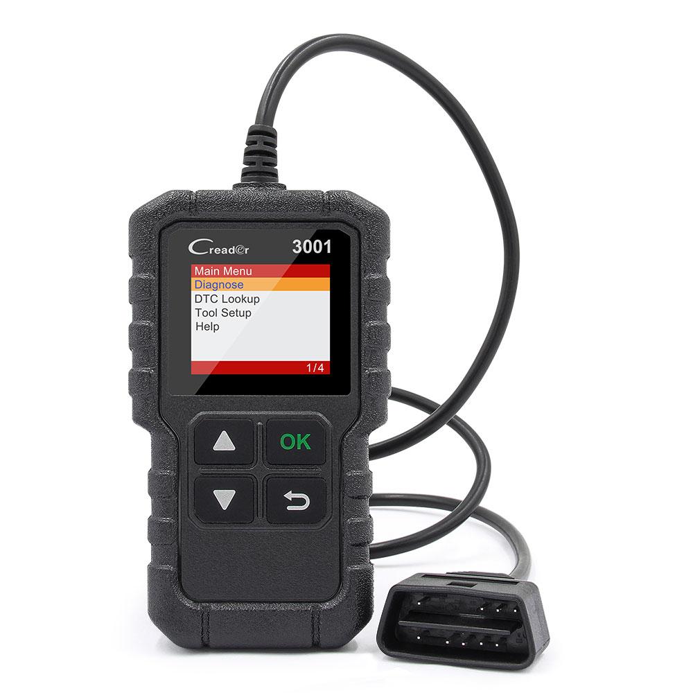 LAUNCH Creader 3001 OBD2 Сканер Режим считывания кодов неисправностей двигателя 6 CAN Инструмент диагностического сканирования для пожизненного бесплатного обновления PK ELM327
LAUNCH Creader 3001 OBD2 Сканер Режим считывания кодов неисправностей двигателя 6 CAN Инструмент диагностического сканирования для пожизненного бесплатного обновления PK ELM327