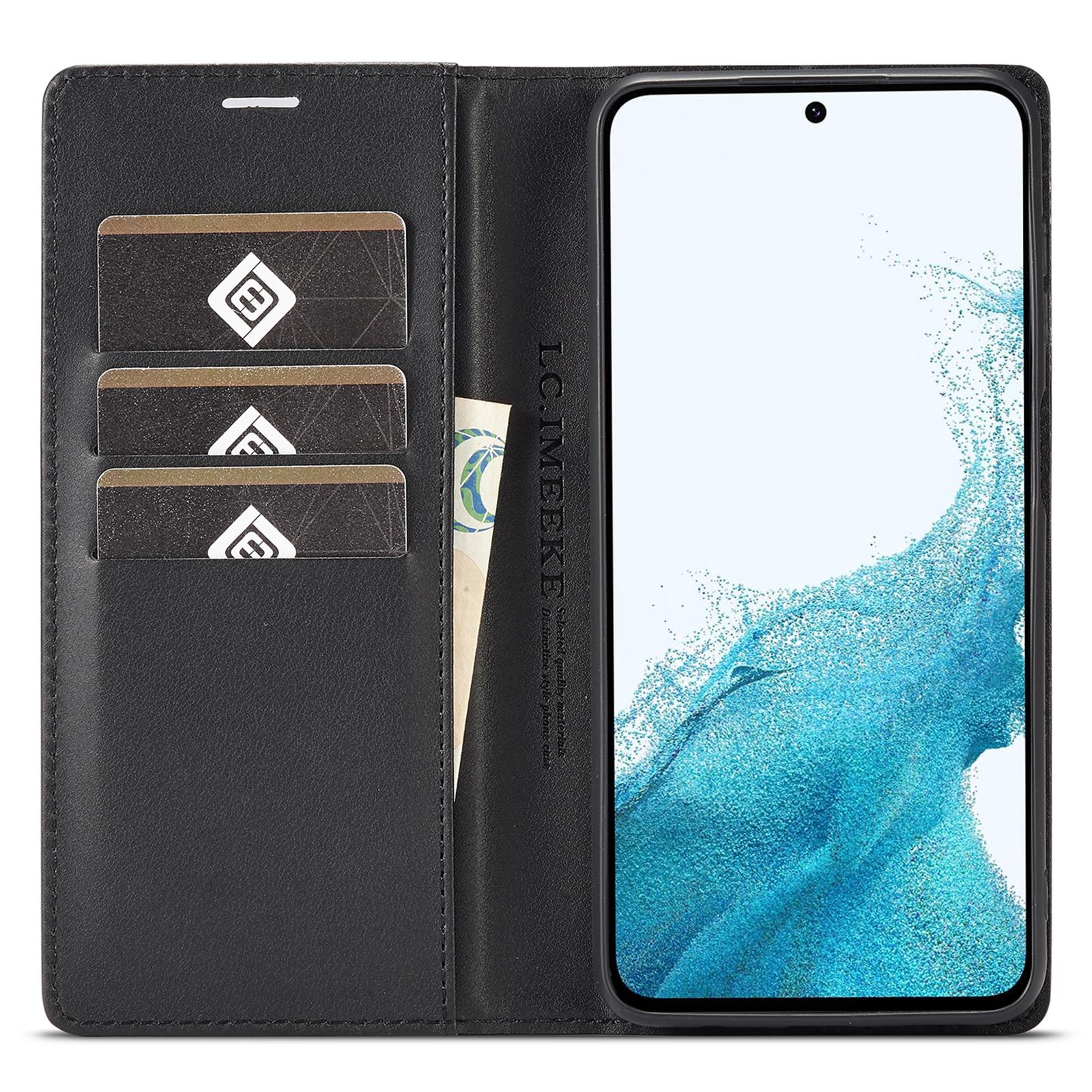 LC.IMEEKE For Samsung Galaxy S24 FE Case Carbon Fiber Texture Phone Cover Stand Card Holder Horizontal Stripe
LC.IMEEKE For Samsung Galaxy S24 FE Case Carbon Fiber Texture Phone Cover Stand Card Holder Horizontal Stripe