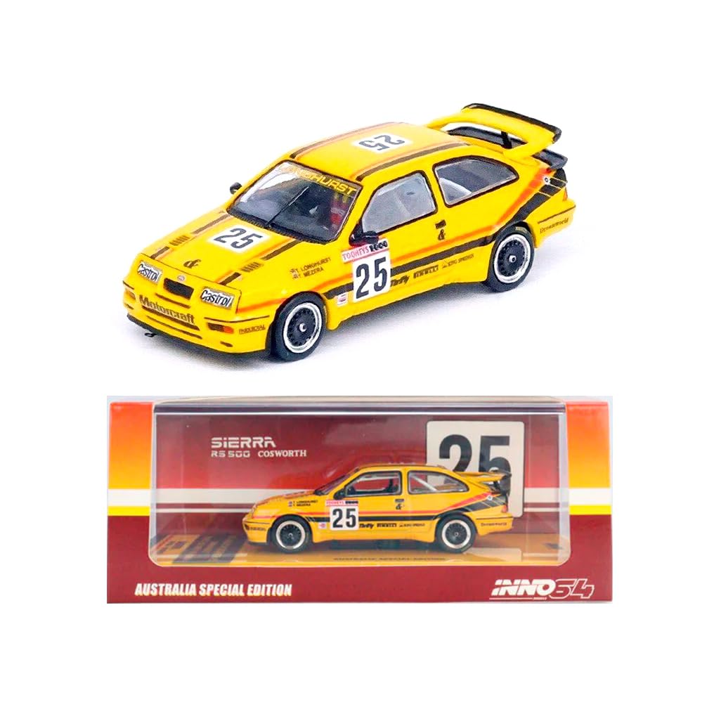 Inno Models Ford Sierra BENSON HEDGES Bathurst 1000Tooheys 1988 Winner Australia Limited Finished Product 1/64 RS500#25 & IN64-RS500-1KT88
Inno Models Ford Sierra BENSON HEDGES Bathurst 1000Tooheys 1988 Winner Australia Limited Finished Product 1/64 RS500#25 & IN64-RS500-1KT88