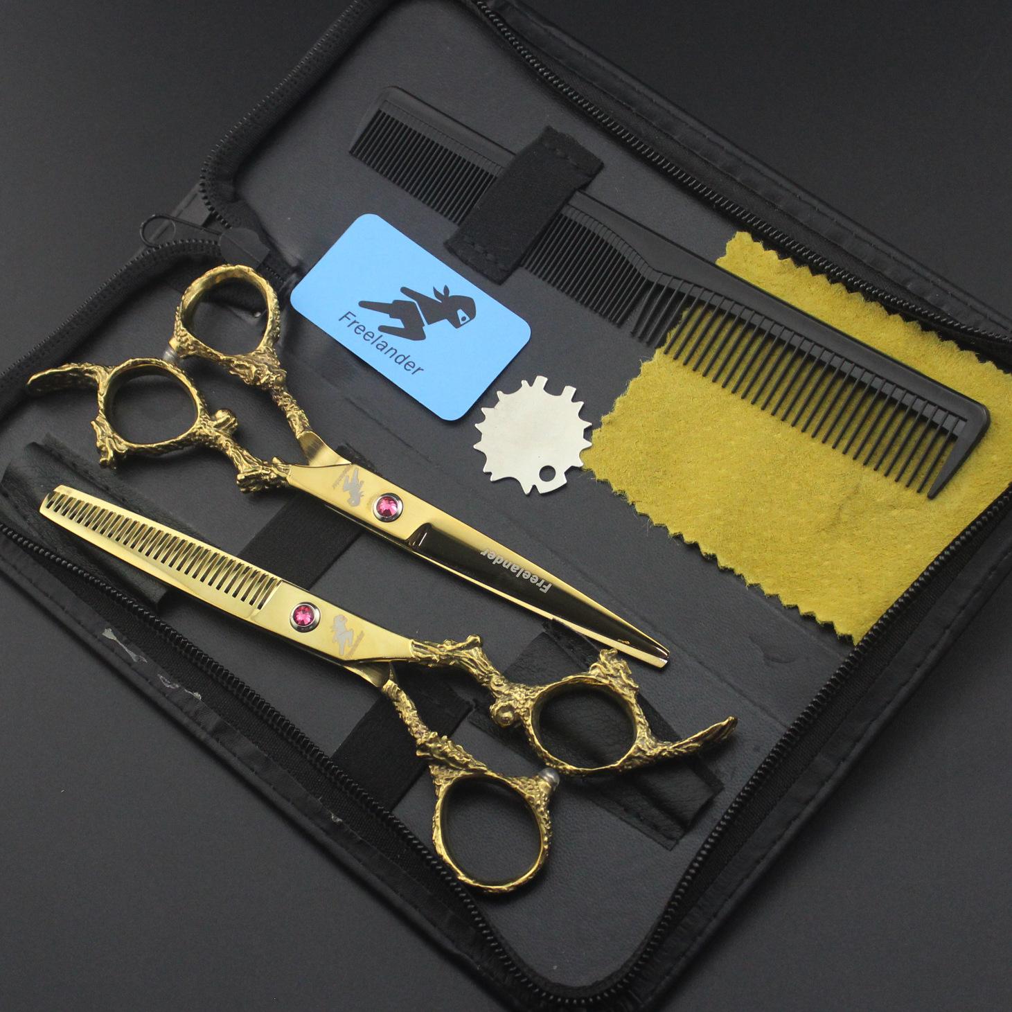 Freelander, Dragon Handle Gold, Pink, Hair Scissors, Flat Scissors, Tooth Scissors, Thin Scissors, Set Pink monster dragon set
Freelander, Dragon Handle Gold, Pink, Hair Scissors, Flat Scissors, Tooth Scissors, Thin Scissors, Set Pink monster dragon set