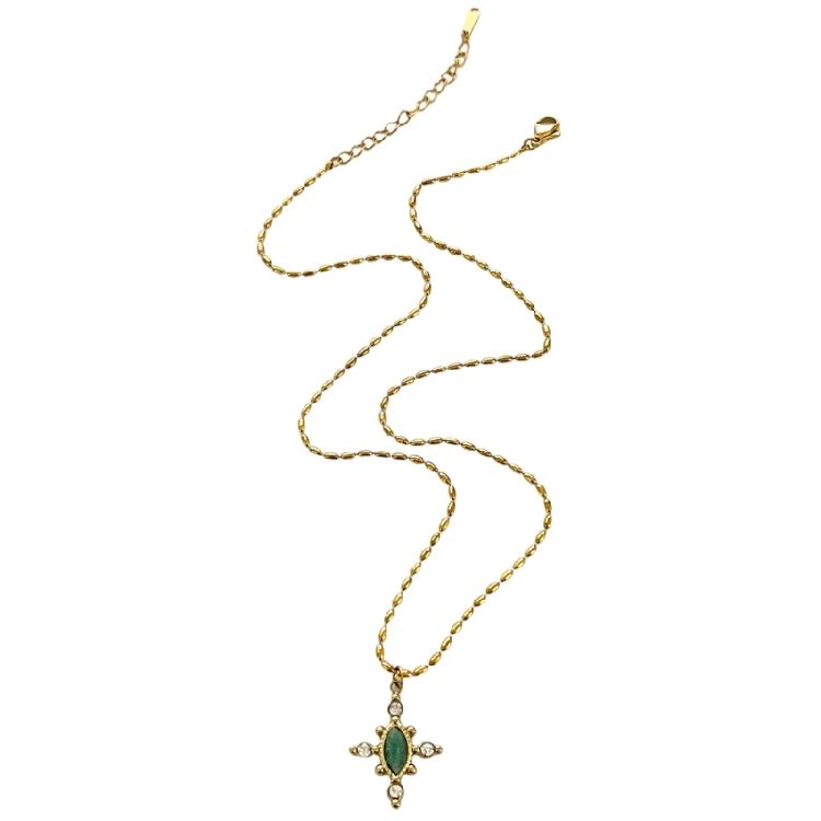 Adjustable Crosses Pendant Necklace Stainless Steel Jewelry For Women Rhinestones Embellished Waterproof Designs
Adjustable Crosses Pendant Necklace Stainless Steel Jewelry For Women Rhinestones Embellished Waterproof Designs