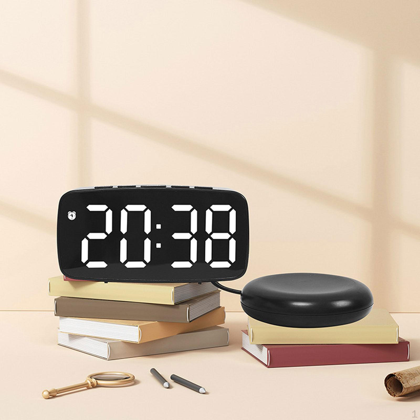 Digital Clock Accessory 2 Levels of Adjustable Brightness Gifts Multifunctional LED for Black Outer
Digital Clock Accessory 2 Levels of Adjustable Brightness Gifts Multifunctional LED for Black Outer