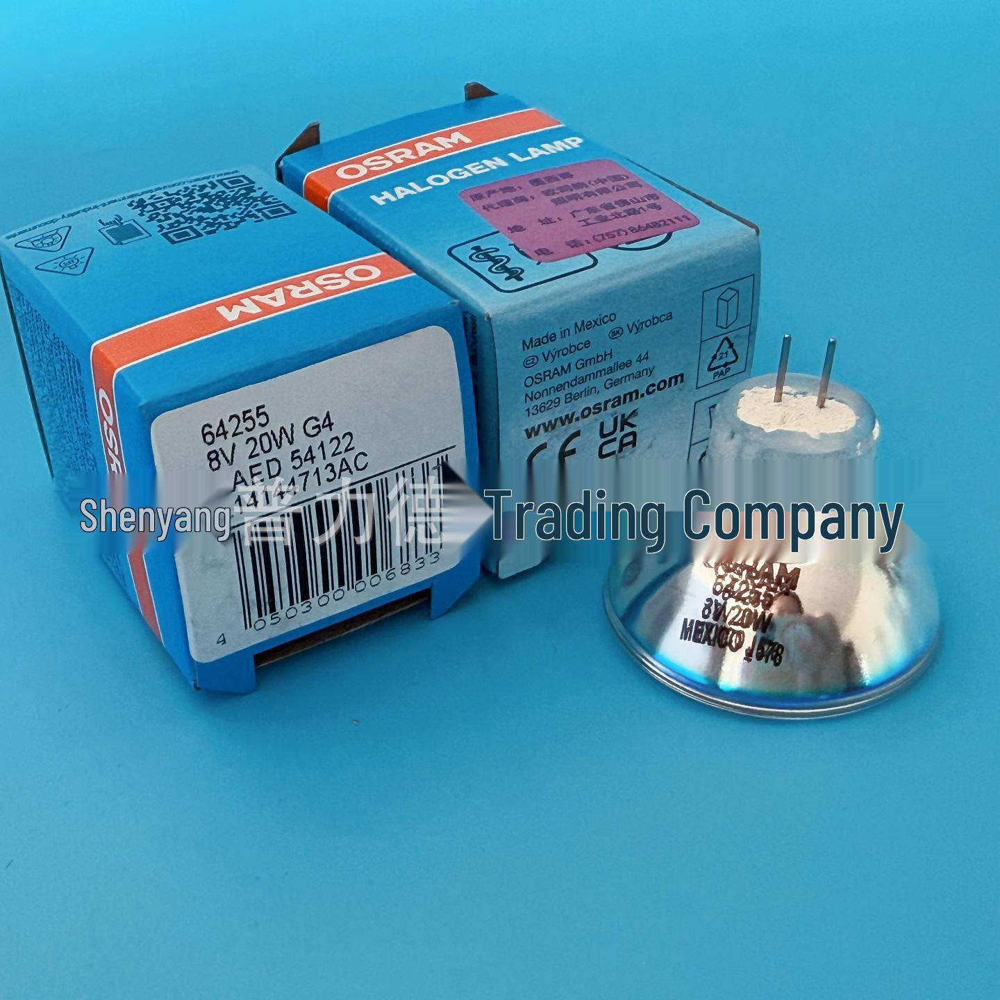 OSRAM 64255 8V 20W G4 MR11 Галогенна лампа для хірургічного мікроскопа або зчитувача ELISA
OSRAM 64255 8V 20W G4 MR11 Галогенна лампа для хірургічного мікроскопа або зчитувача ELISA