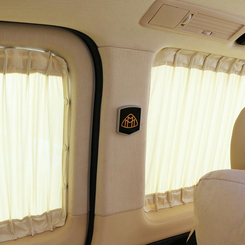 Interior Lighting Accessories: RV Business Modifications - Atmosphere, Wall, Reading, B-Pillar, and C-Pillar Lights. Maybach Logo
Interior Lighting Accessories: RV Business Modifications - Atmosphere, Wall, Reading, B-Pillar, and C-Pillar Lights. Maybach Logo