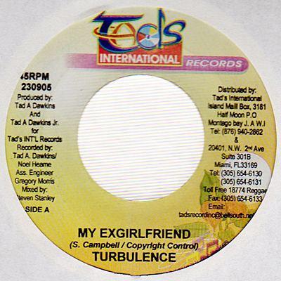 7-дюймовая пластинка TURBULENCE - Моя бывшая девушка 230905 Tad s Internati US Регги, Ска и Даб Б/У
7-дюймовая пластинка TURBULENCE - Моя бывшая девушка 230905 Tad s Internati US Регги, Ска и Даб Б/У