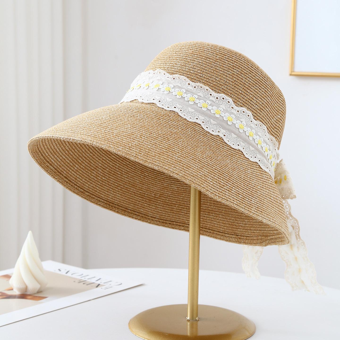 Summer Hats Women Lace-Trimmed Yellow And White Floral Bow Ribbon Straw Hat, Fashionable Sunhat Wide brimmed 56-58cm хаки
Summer Hats Women Lace-Trimmed Yellow And White Floral Bow Ribbon Straw Hat, Fashionable Sunhat Wide brimmed 56-58cm хаки