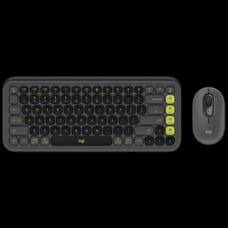 Logitech POP ICON COMBO Wireless Keyboard and Mouse Set
Logitech POP ICON COMBO Wireless Keyboard and Mouse Set
