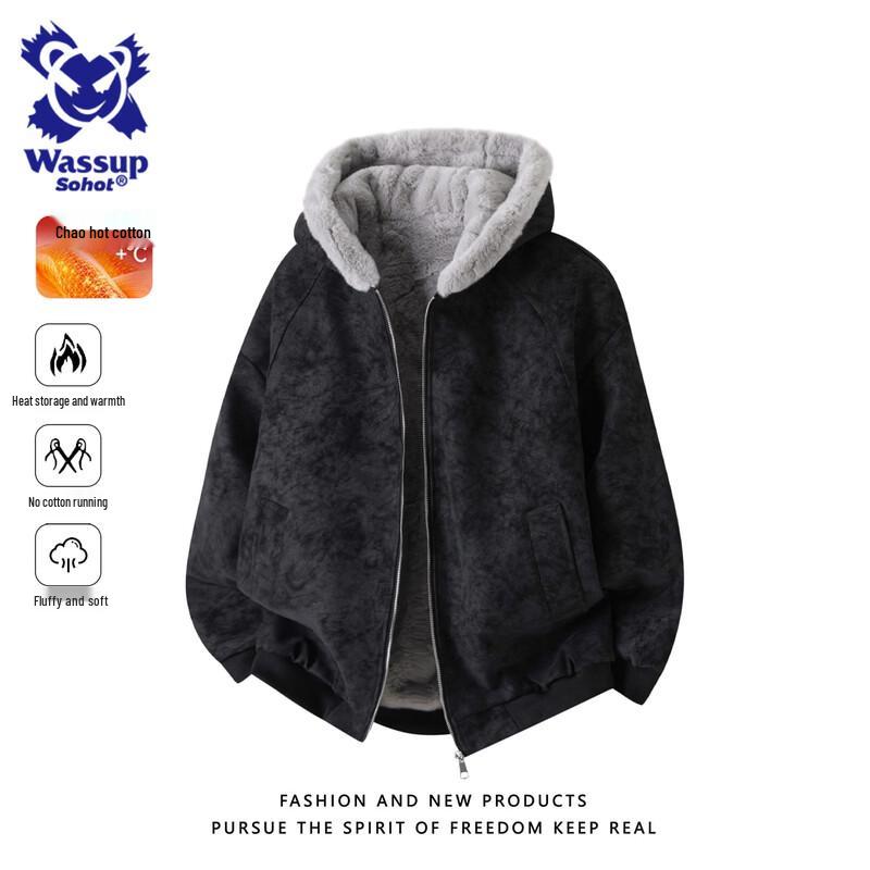 Wassup Sohot Men s Faux Fur Hooded Winter Padded Jacket 2XL
Wassup Sohot Men s Faux Fur Hooded Winter Padded Jacket 2XL