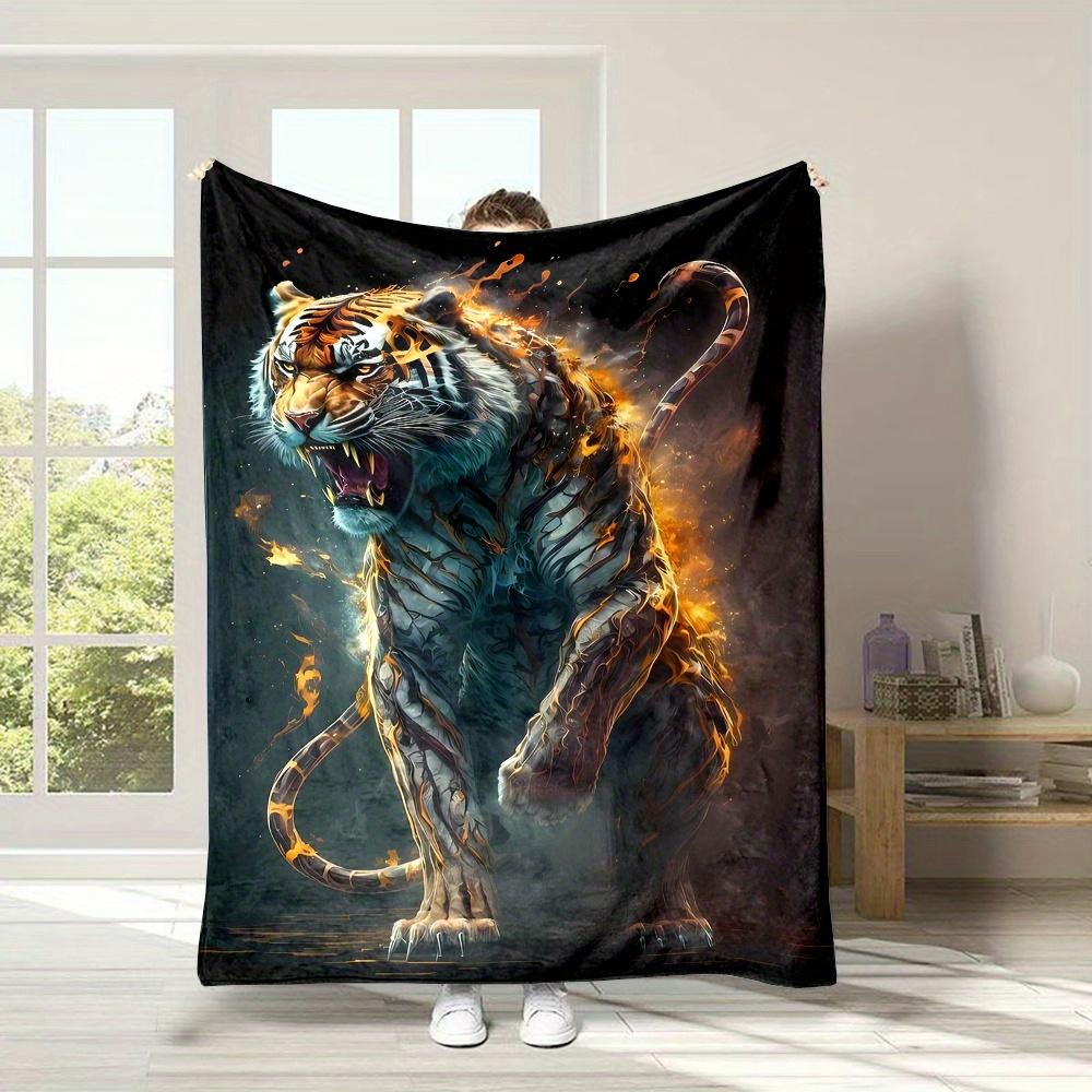 Flame Tiger Pattern Flannel printed blanket suitable for all seasons suitable for living room office sofa and travel 180x250CM 75x90cm
Flame Tiger Pattern Flannel printed blanket suitable for all seasons suitable for living room office sofa and travel 180x250CM 75x90cm
